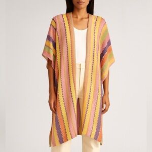 Steve Madden Multicolor Zigzag Cardigan